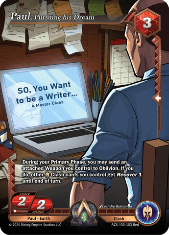 Paul, Pursuing his Dream [AC5 - AC5-130]