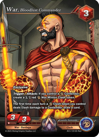 War, Bloodlust Commander [AC5 - AC5-133]