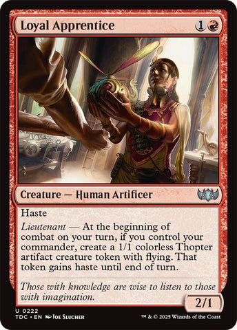 Loyal Apprentice [TDC - 222]