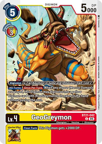 GeoGreymon [BT21 - BT21-042 C]