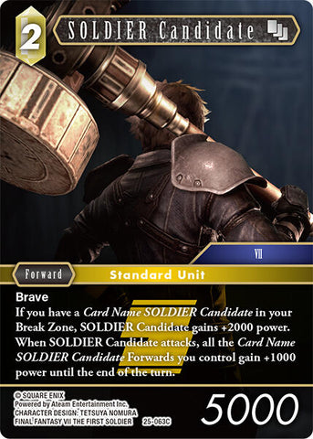 SOLDIER Candidate (25-063C) [25 - 25-063C]