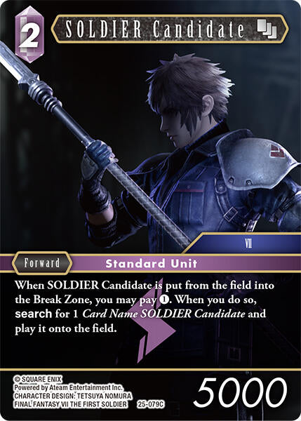 SOLDIER Candidate (25-079C) [25 - 25-079C]