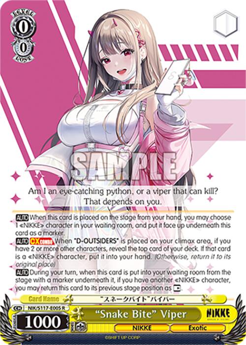 "Snake Bite" Viper [NIK - 005]