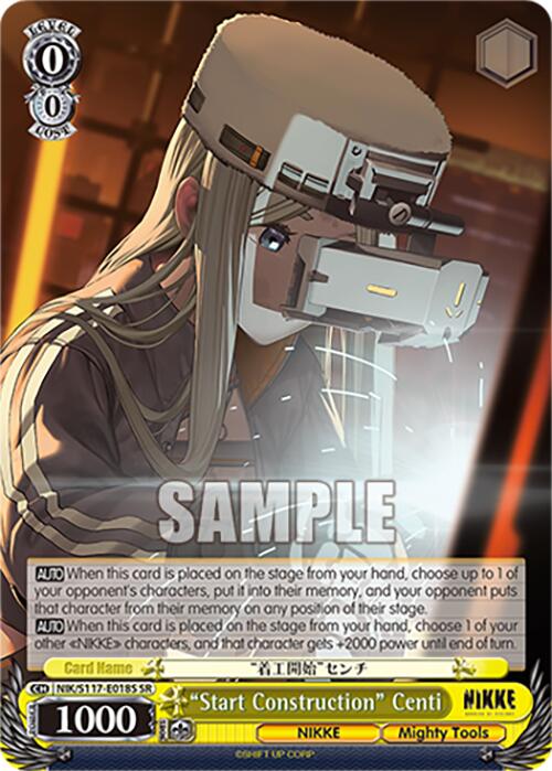 "Start Construction" Centi (SR)