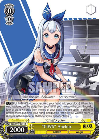 "CIWS" Anchor [NIK - 019]
