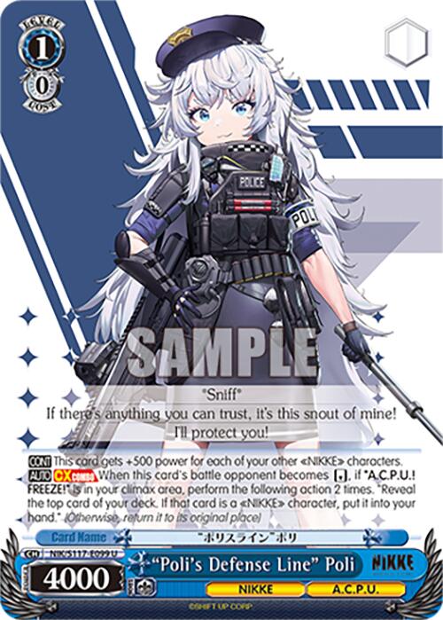 "Poli's Defense Line" Poli [NIK - 099]