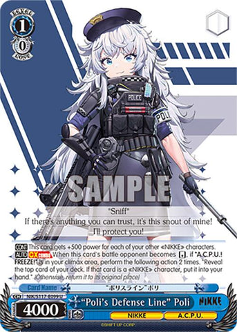 "Poli's Defense Line" Poli [NIK - 099]