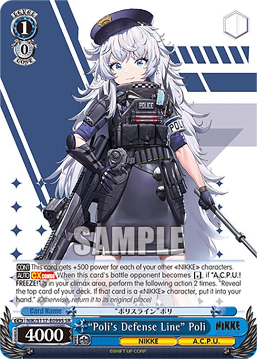 "Poli's Defense Line" Poli (SR) [NIK - 099]