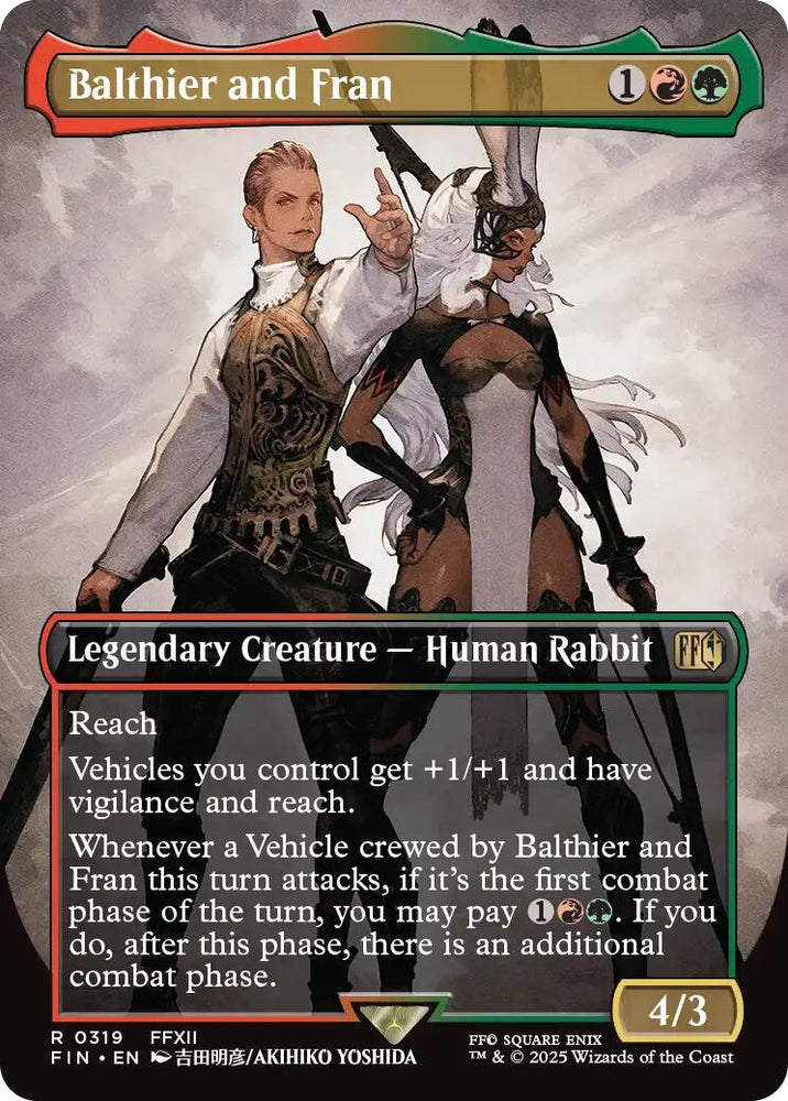 Balthier and Fran (Borderless) (0319) [FIN - 319]