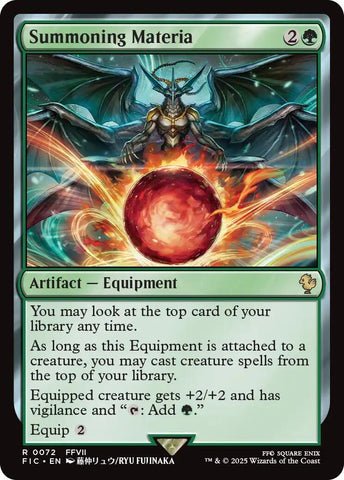 Summoning Materia [FIC - 72]