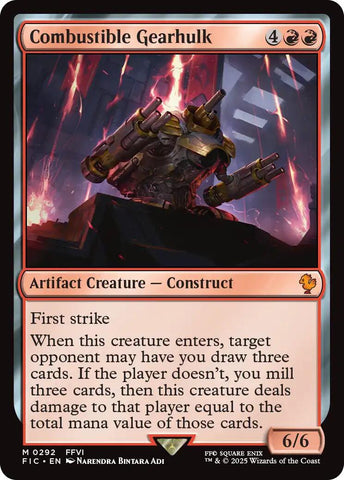 Combustible Gearhulk [FIC - 292]