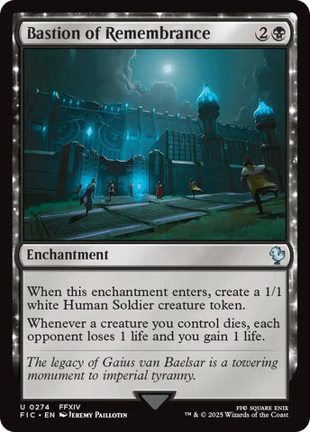 Bastion of Remembrance [FIC - 274]