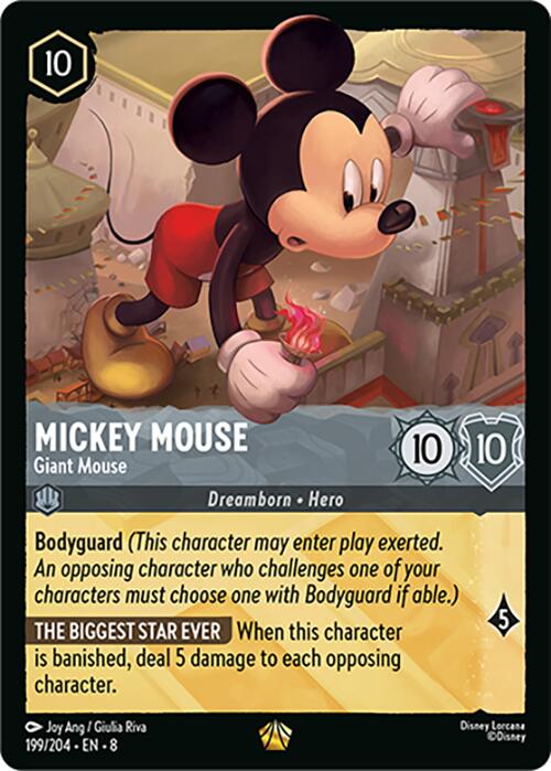 Mickey Mouse - Giant Mouse [8 - 199/204]