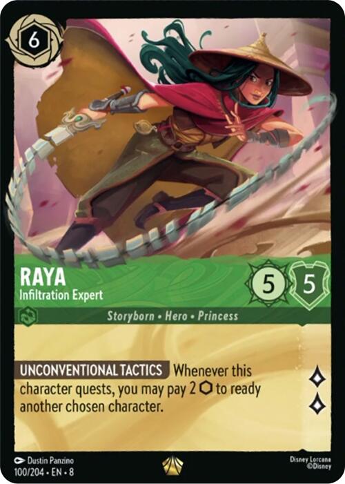Raya - Infiltration Expert [8 - 100/204]