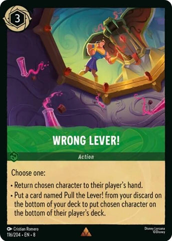 Wrong Lever! [8 - 116/204]