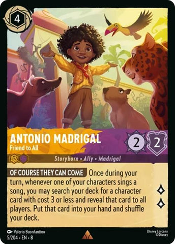 Antonio Madrigal - Friend to All [8 - 5/204]