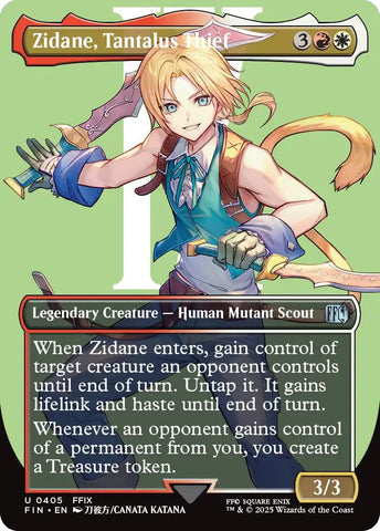Zidane, Tantalus Thief (Borderless) [FIN - 405]