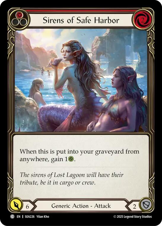 Sirens of Safe Harbor (Red) [SEA226]