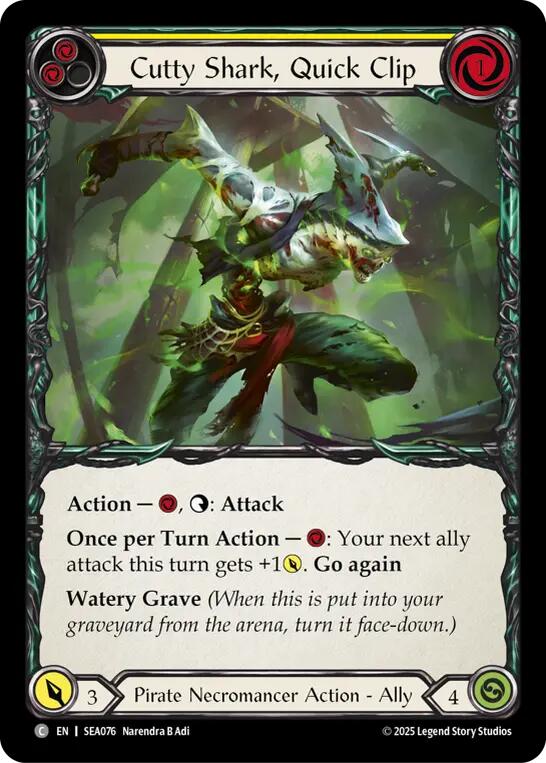 Cutty Shark, Quick Clip