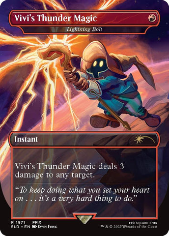 Vivi's Thunder Magic - Lightning Bolt [SLD - 1871]