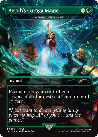 Aerith's Curaga Magic - Heroic Intervention [SLD - 1872]