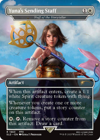Yuna's Sending Staff - Staff of the Storyteller [SLD - 1863]