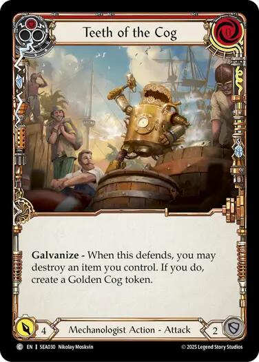 Teeth of the Cog (Red)