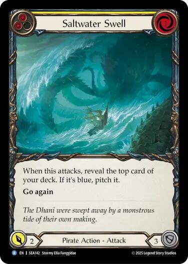Saltwater Swell (Yellow) [SEA143]