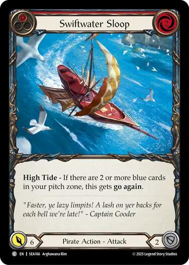 Swiftwater Sloop (Red) [SEA166]