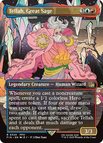 Tellah, Great Sage (Borderless) [FIN - 349]