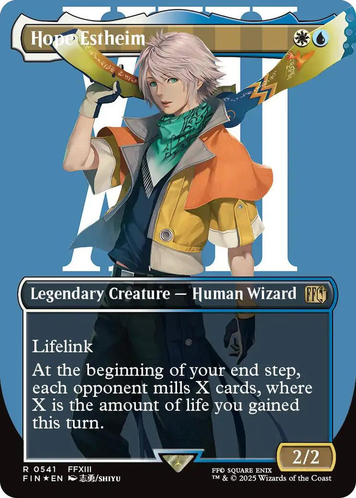 Hope Estheim (Borderless) (Surge Foil) [FIN - 541]