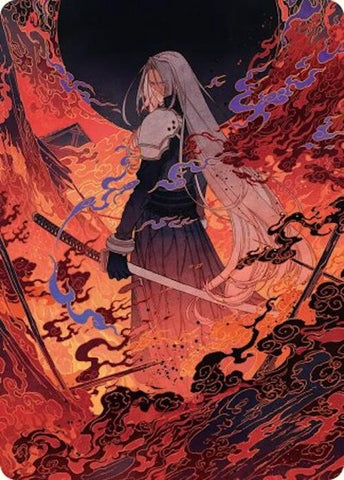 Nibelheim Aflame Art Card [AAFIN - 35]