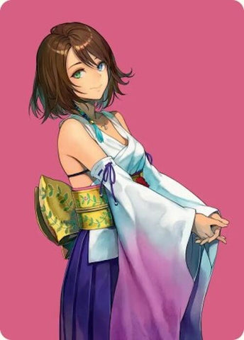 Yuna, Hope of Spira Art Card [AAFIN - 48]