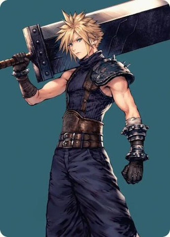 Cloud, Ex-SOLDIER Art Card [AAFIN - 50]
