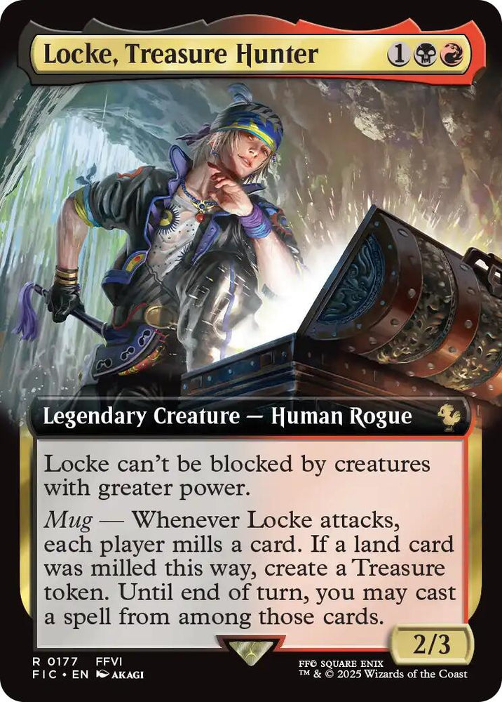 Locke, Treasure Hunter (Extended Art)