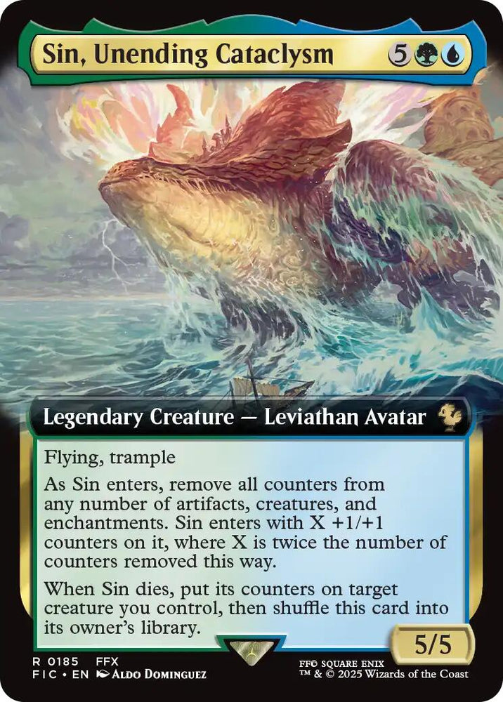 Sin, Unending Cataclysm (Extended Art)