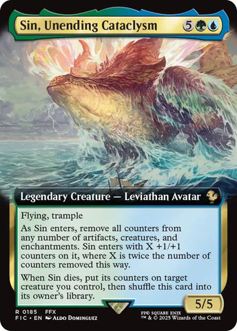 Sin, Unending Cataclysm (Extended Art)