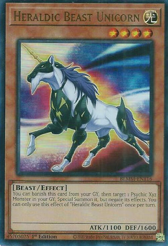 Heraldic Beast Unicorn [BLMM - BLMM-EN116]