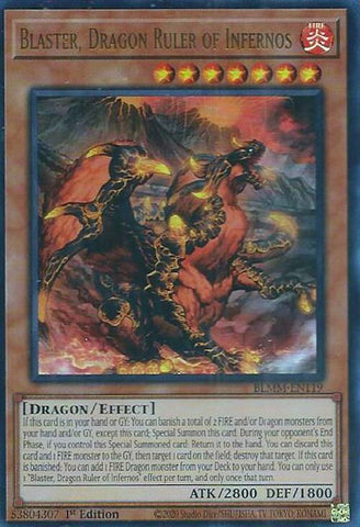 Blaster, Dragon Ruler of Infernos [BLMM - BLMM-EN119]