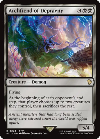 Archfiend of Depravity (Surge Foil) [FIC - 273]