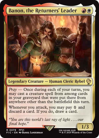 Banon, the Returners' Leader (Surge Foil) [FIC - 78]