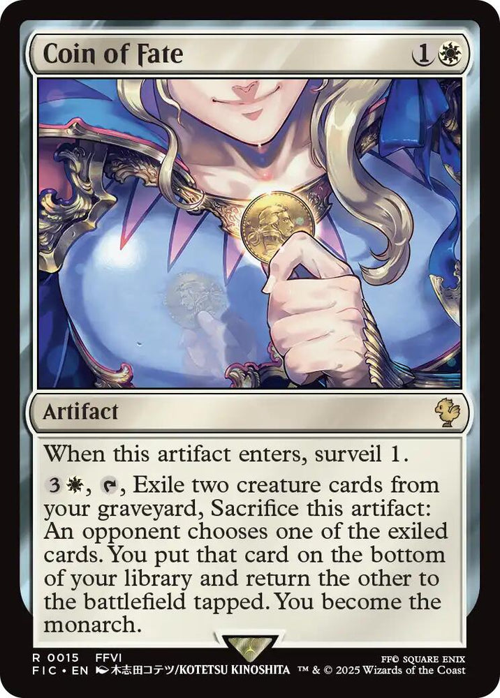 Coin of Fate (Surge Foil) [FIC - 15]