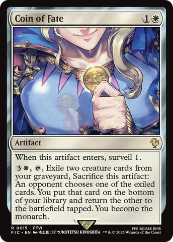 Coin of Fate (Surge Foil) [FIC - 15]