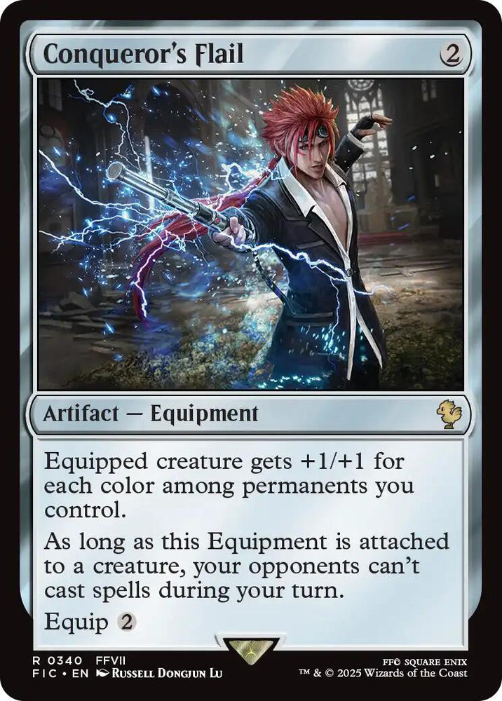 Conqueror's Flail (Surge Foil) [FIC - 340]