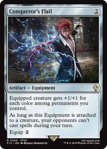 Conqueror's Flail (Surge Foil) [FIC - 340]