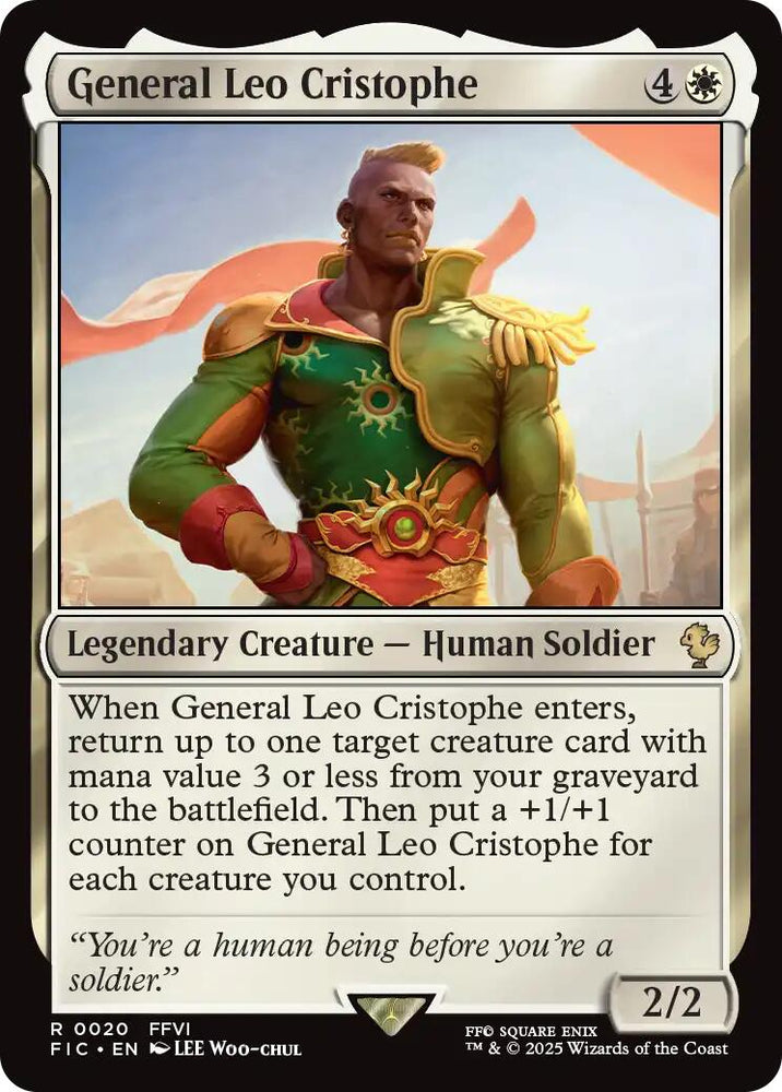 General Leo Cristophe (Surge Foil) [FIC - 20]