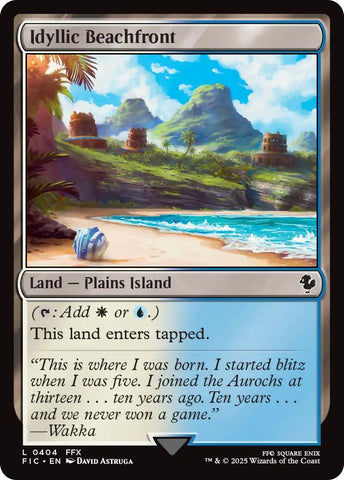 Idyllic Beachfront (Surge Foil) [FIC - 404]