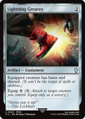 Lightning Greaves (Surge Foil) [FIC - 349]