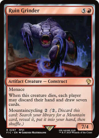 Ruin Grinder (Surge Foil) [FIC - 297]