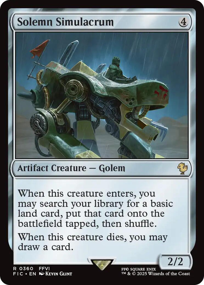 Solemn Simulacrum (Surge Foil) [FIC - 360]
